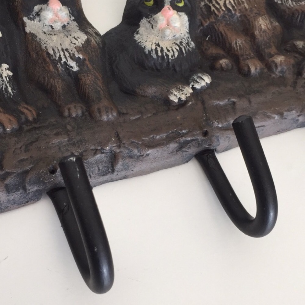 Cat Hanger Rack Cast Iron - Picture 7 of 15